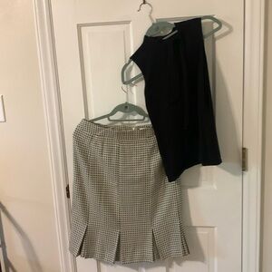 Ann Taylor LOFT Blouse and Skirt Set